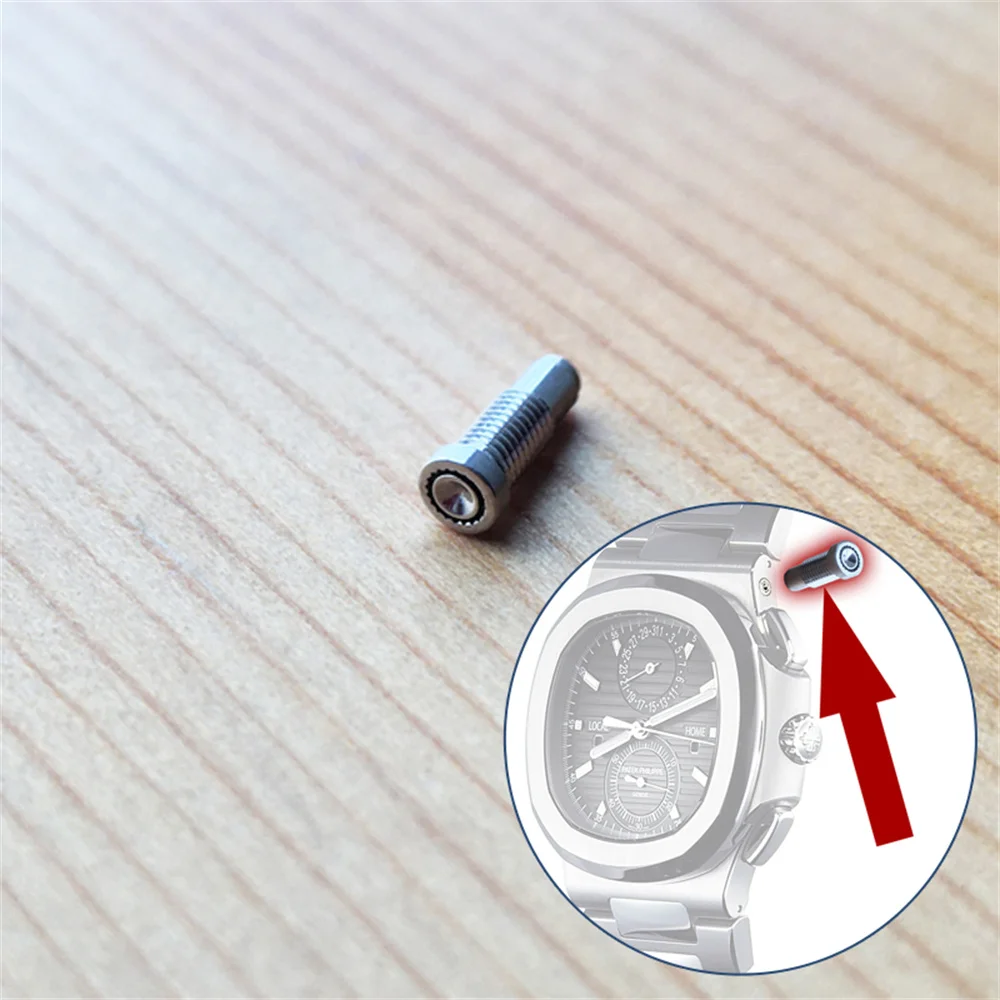 Patek Philippe Watch Nautilus - Botón pulsador de reloj oculto de