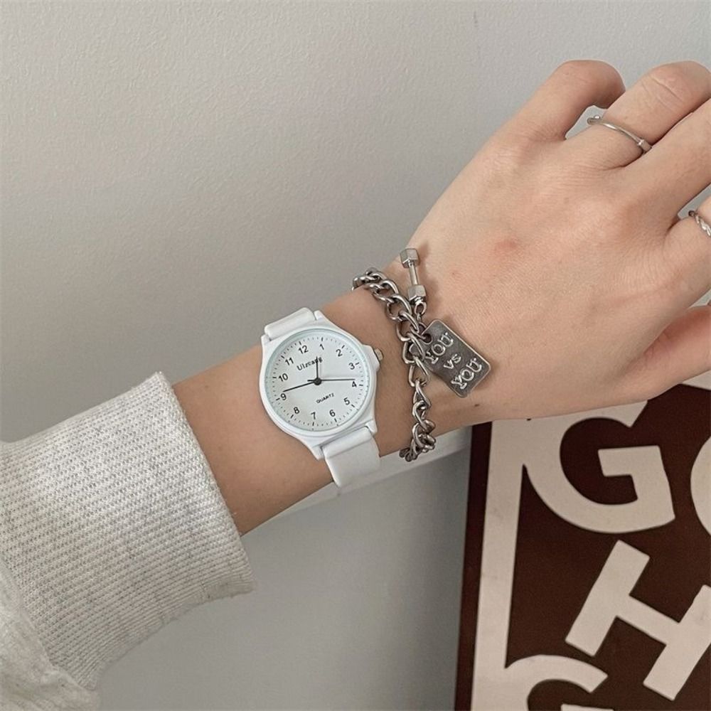 Canvas Strap Watch - Reloj de Pulsera de Silicona de