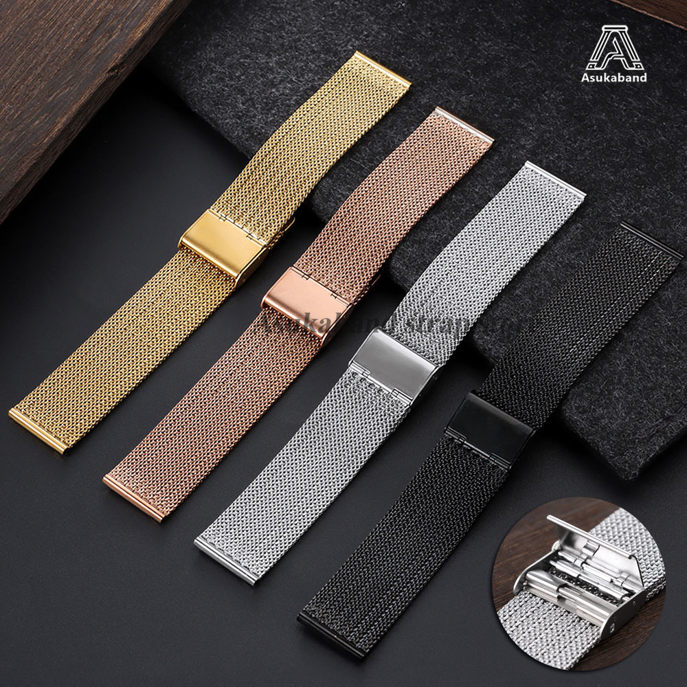 Mesh Strap Metal - Correa de Acero Inoxidable Milanesa de