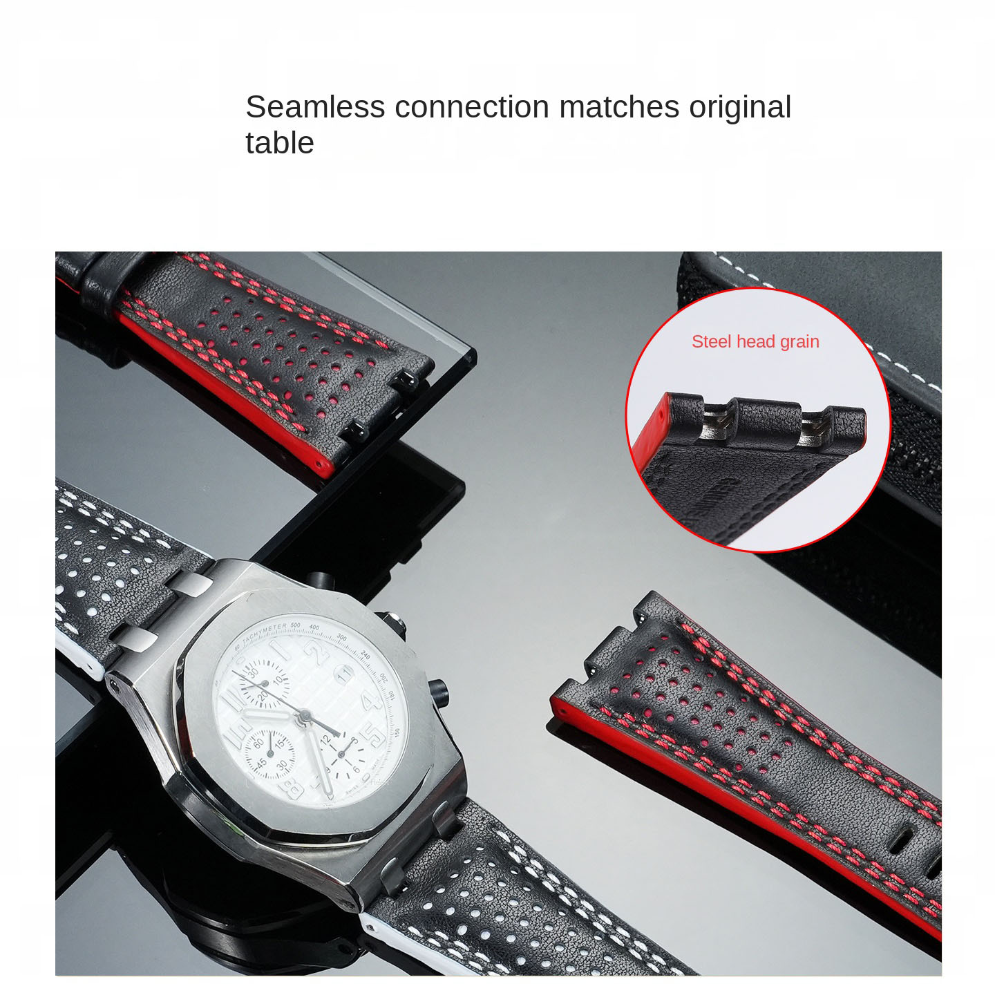 Correa de piel de vaca de 28mm - Audemars Piguet Watch Royal Oak Offshore reseña y precio