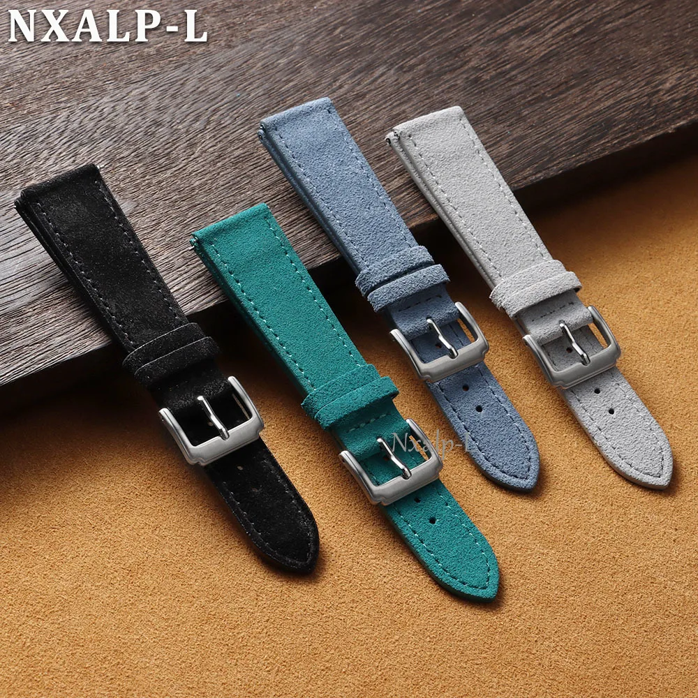 Correa de Reloj de Cuero Vacun - Suede Strap Watch reseña y precio