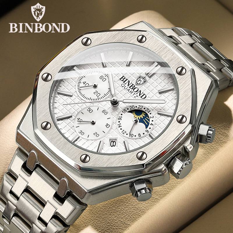 Reloj BINBOND de calidad para  - Rolex Watch Daytona reseña y precio
