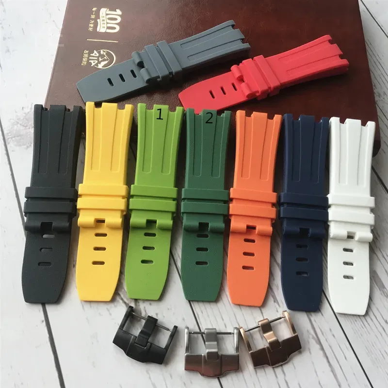 Correa de reloj de silicona re - Audemars Piguet Watch Royal Oak Offshore reseña y precio