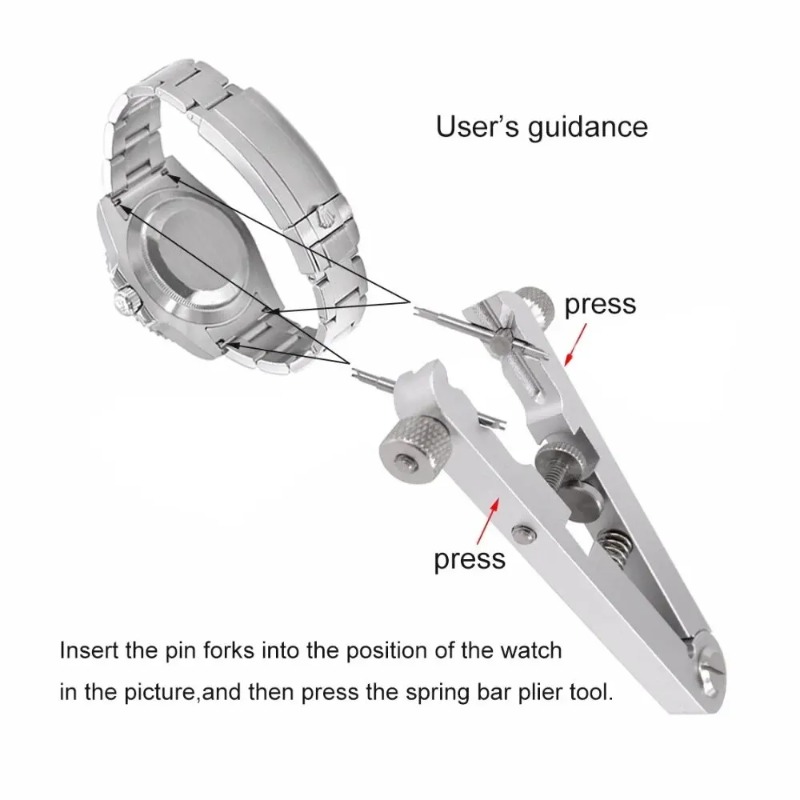 Alicates para Quitar Correas d - Spring Bar Tool Set reseña y precio