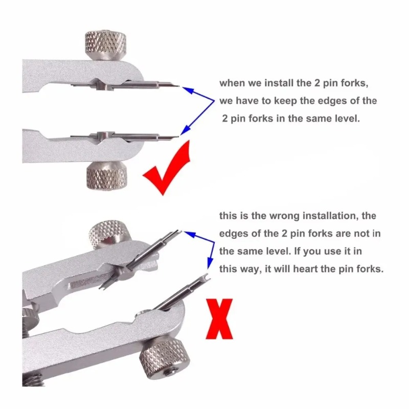 Alicates para Quitar Correas d - Spring Bar Tool Set reseña y precio