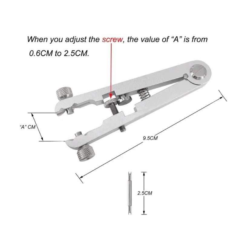 Alicates para Quitar Correas d - Spring Bar Tool Set reseña y precio