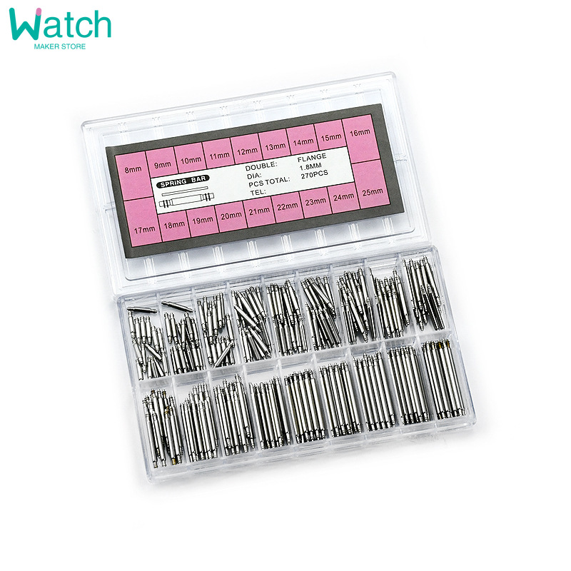 270 unids/set barras de resort - Spring Bar Tool Set reseña y precio