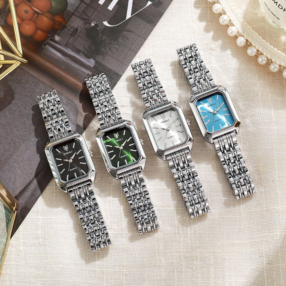 Relojes de cuarzo de acero ino - Canvas Strap Watch reseña y precio