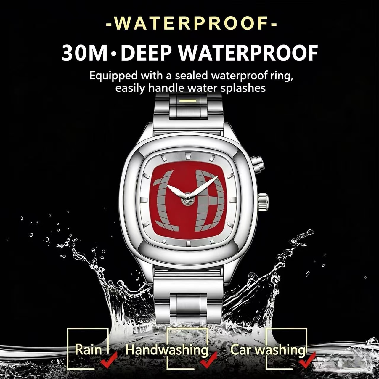 Reloj de cuarzo PAAZOMU para h - Tropic Strap Vintage reseña y precio
