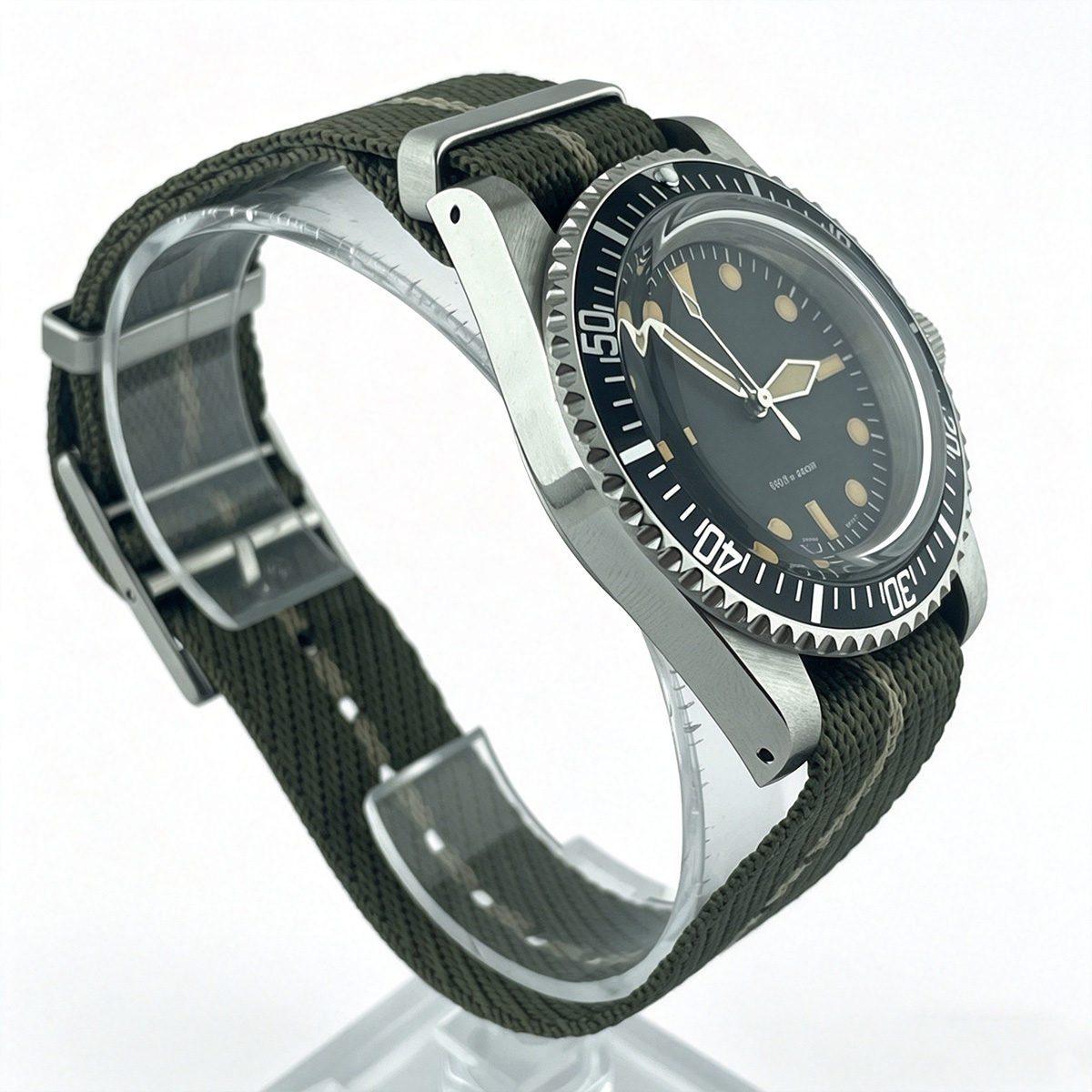 Reloj de buceo retro de 39.5mm - Tropic Strap Vintage reseña y precio