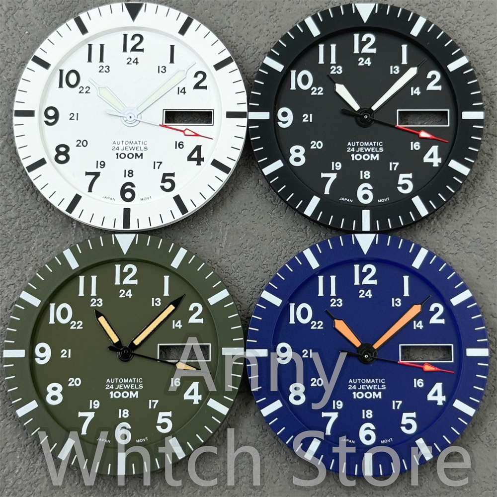 Esfera de reloj luminosa verde - Seiko Watch 5 Sports reseña y precio