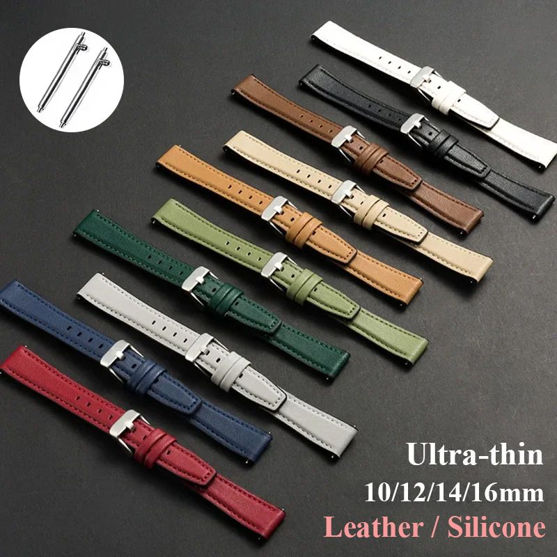 Correa de reloj de cuero ultra - Suede Strap Watch reseña y precio